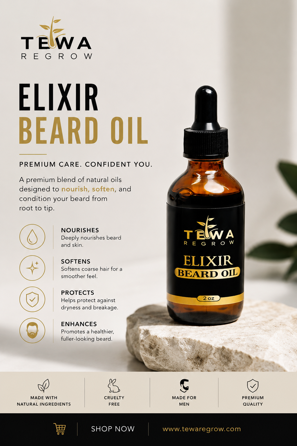 Elixir Beard Growth Oil