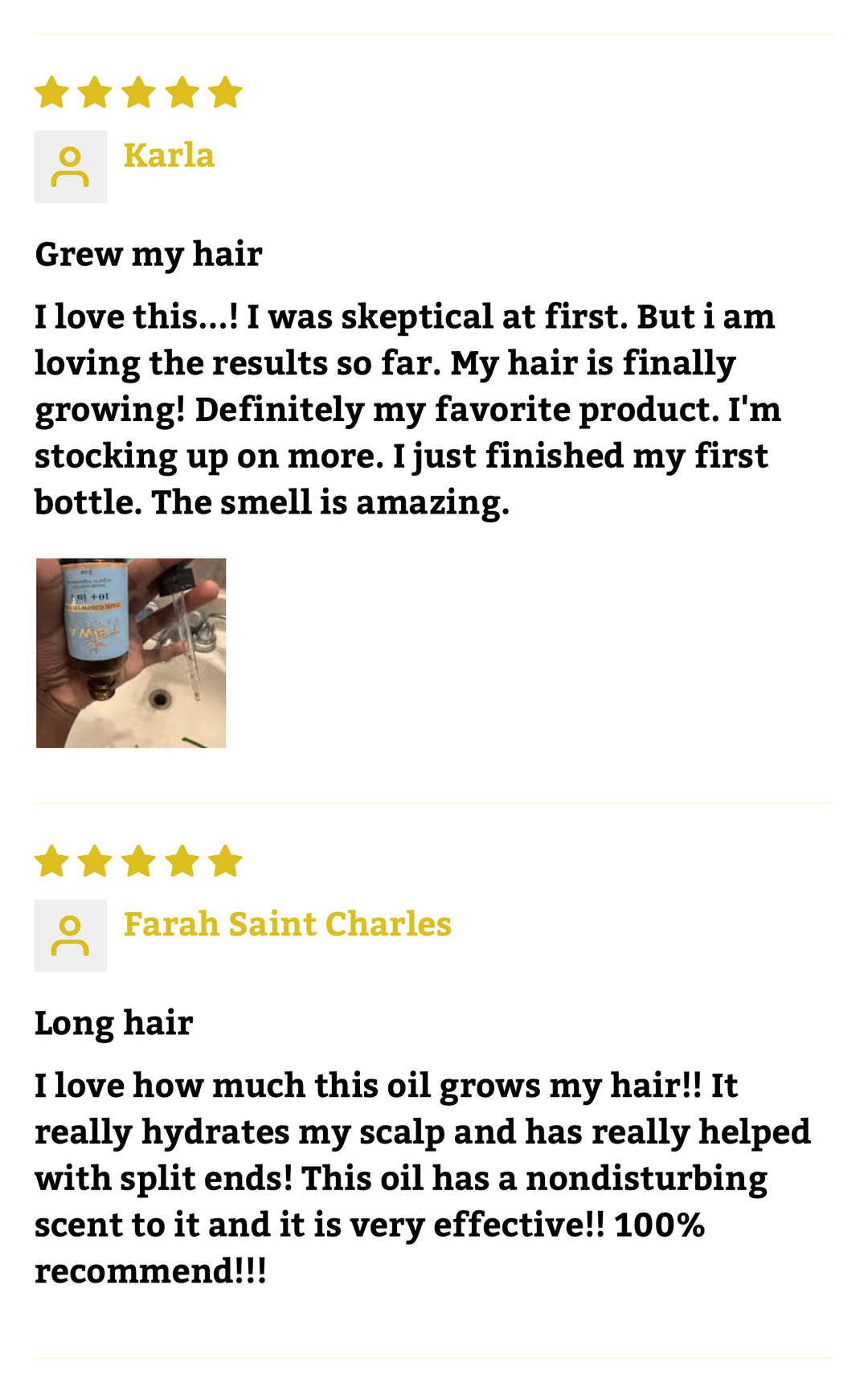 Fast Hair Growth Oil