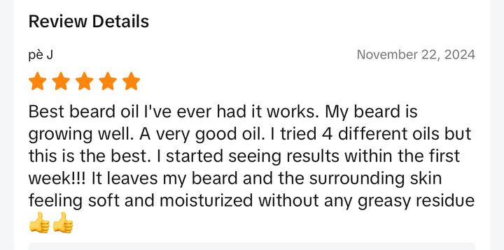 Elixir Beard Growth Oil