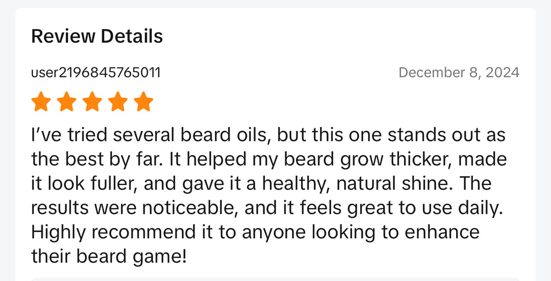 Elixir Beard Growth Oil