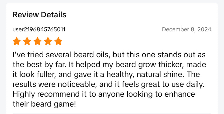 Elixir Beard Growth Oil